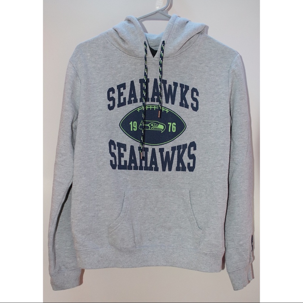 Official NFL Seattle Seahawks gray hoodie